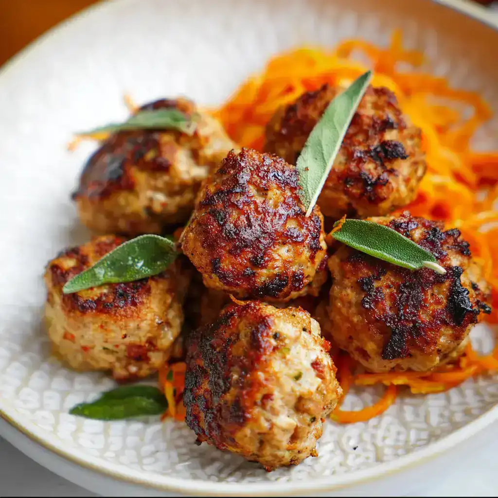 Apple and Sage Turkey Meatballs Recipe