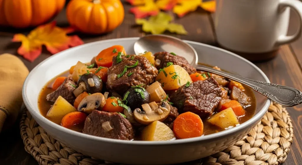 Autumn Harvest Beef Stew Recipe