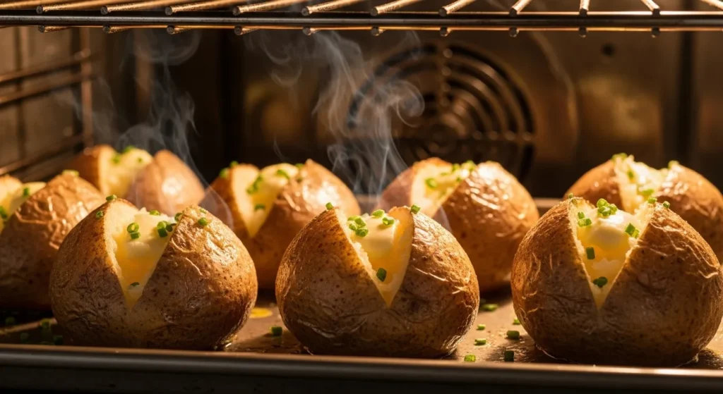 Baked Potatoes in the Oven Recipe