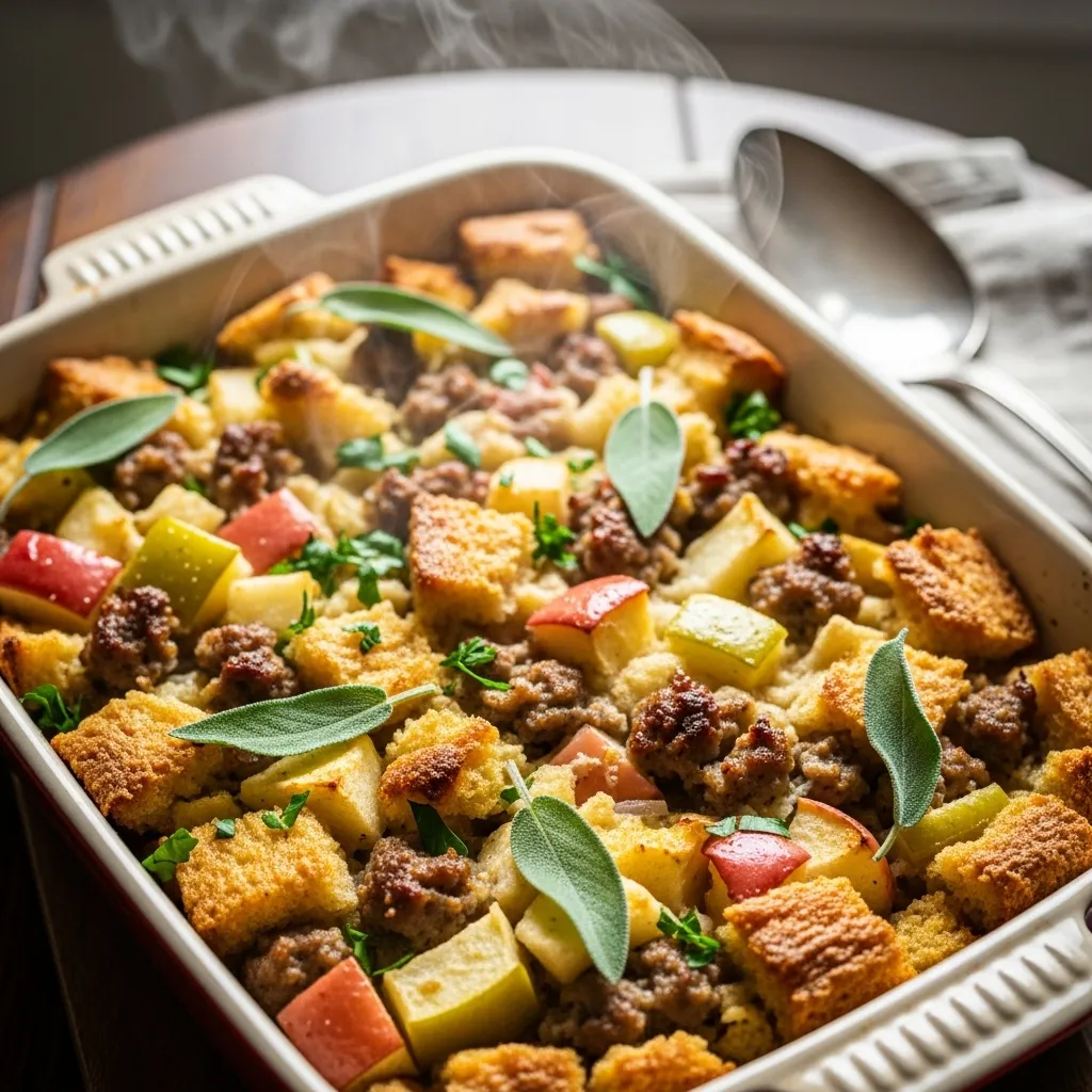 Apple Sausage Stuffing Recipe