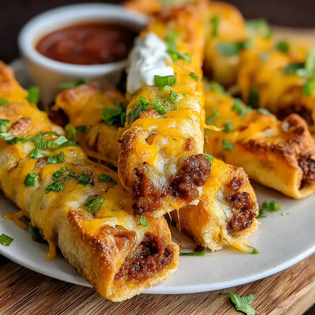 Cheesy Taco Sticks Recipe
