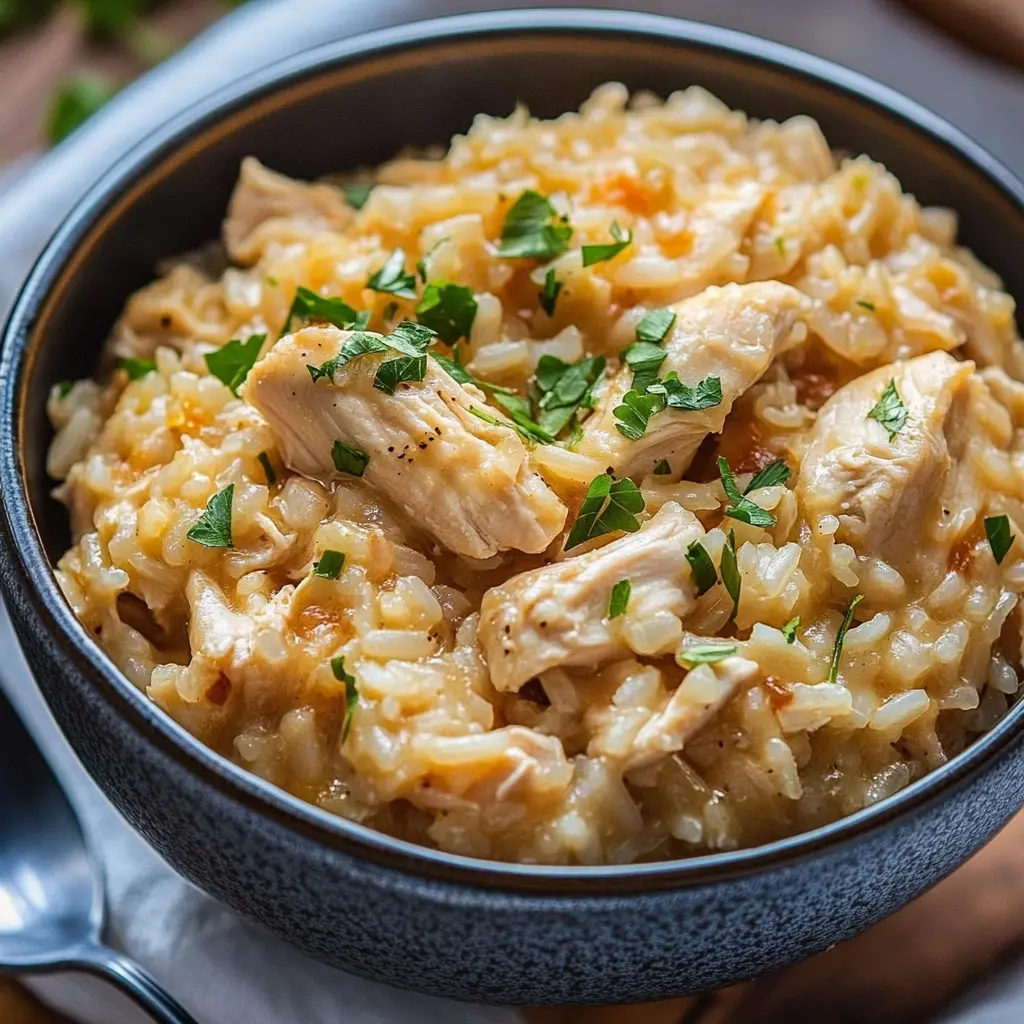 Instant Pot Chicken and Rice Recipe