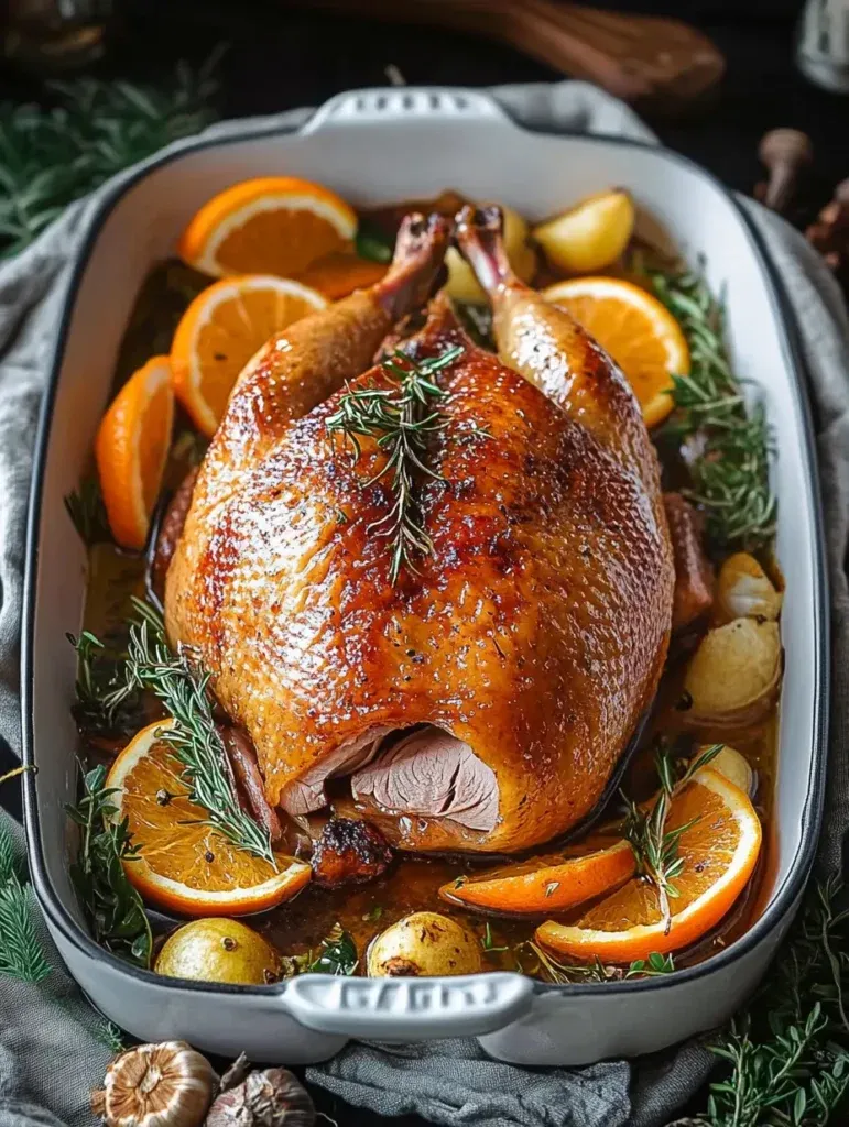 Roasted Duck a l’Orange Recipe