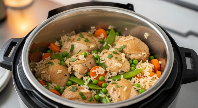 Instant Pot Chicken and Rice Recipe