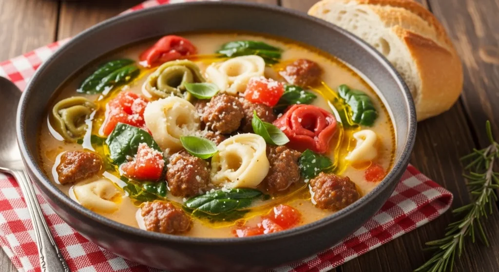 Italian Sausage Tortellini Soup Recipe