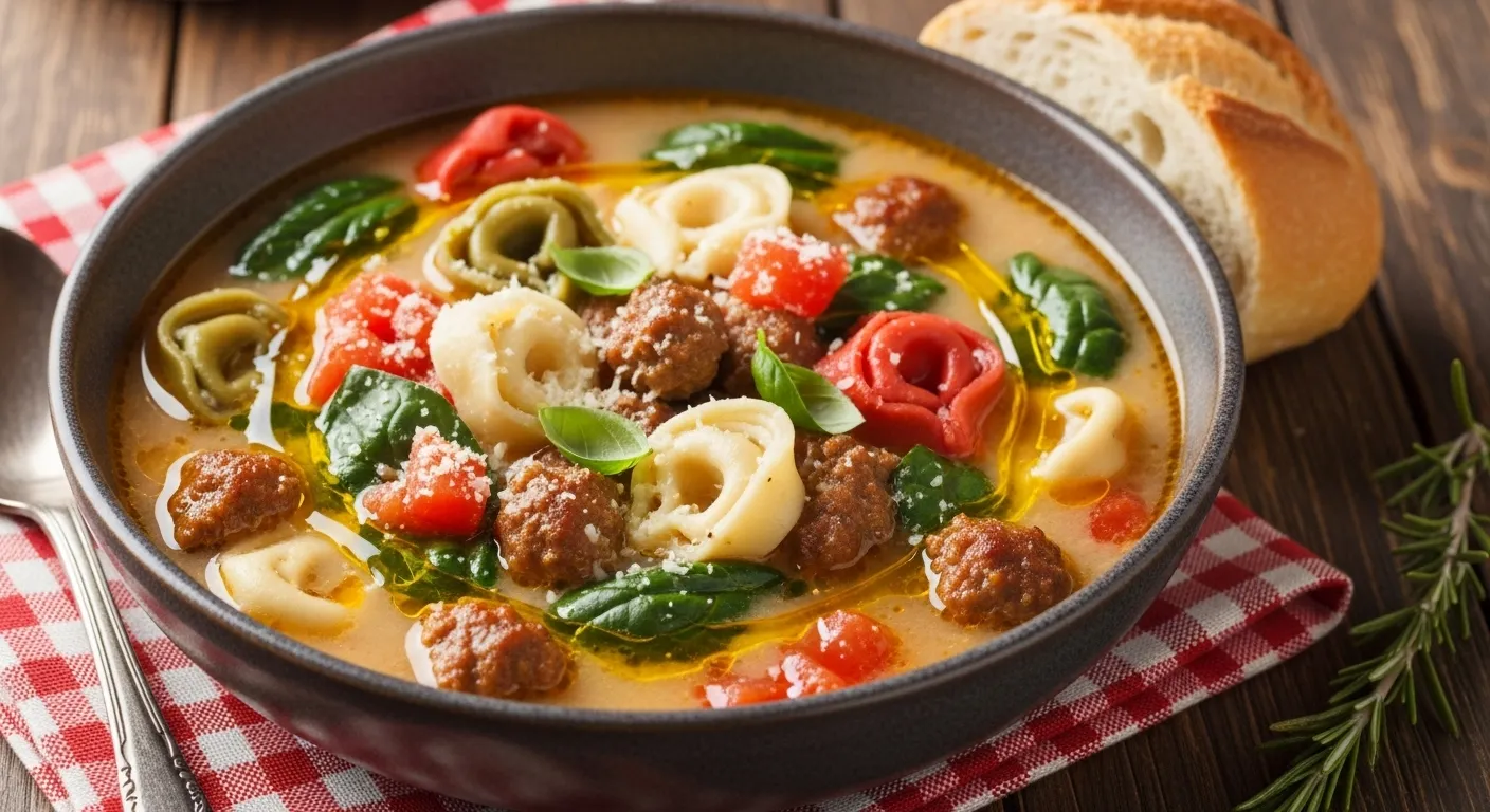 Italian Sausage Tortellini Soup Recipe