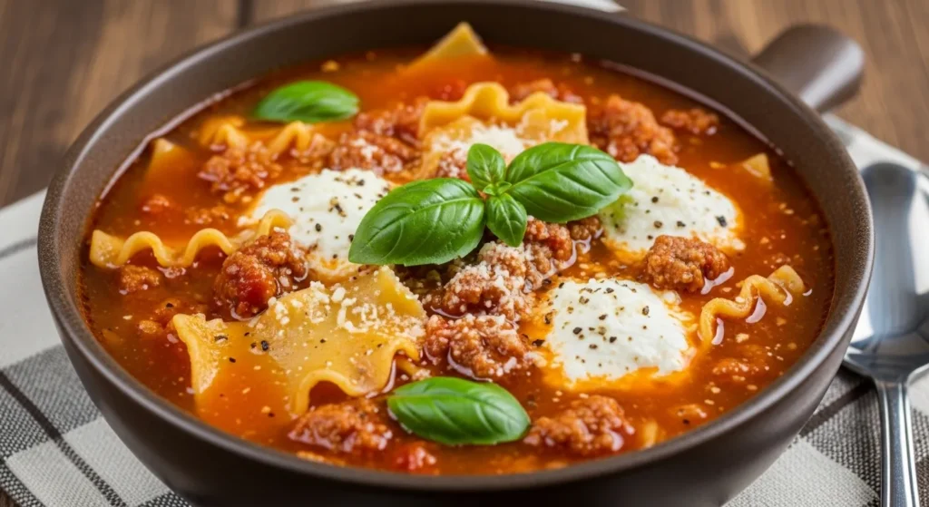 Lasagna Soup Recipe