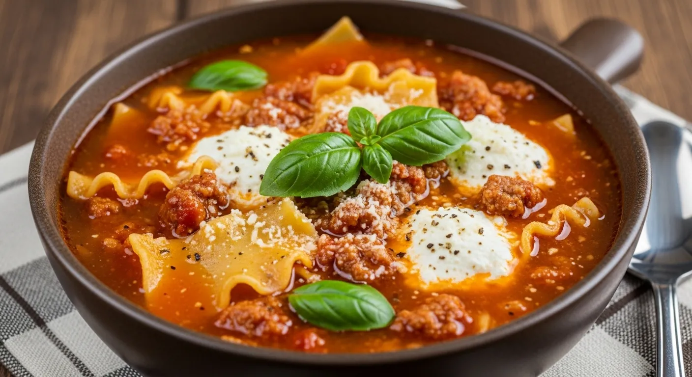 Lasagna Soup Recipe