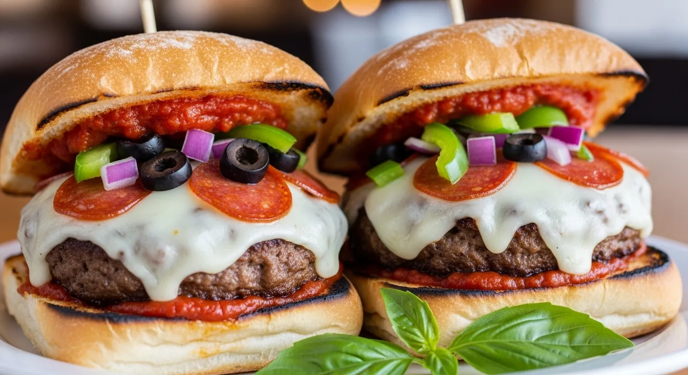 Pizza Burgers Recipe