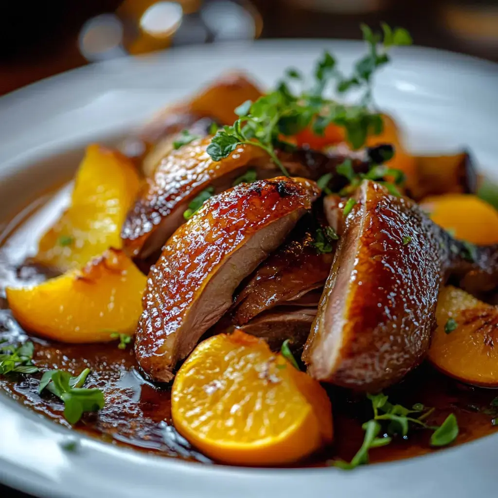 Roasted Duck a l’Orange Recipe