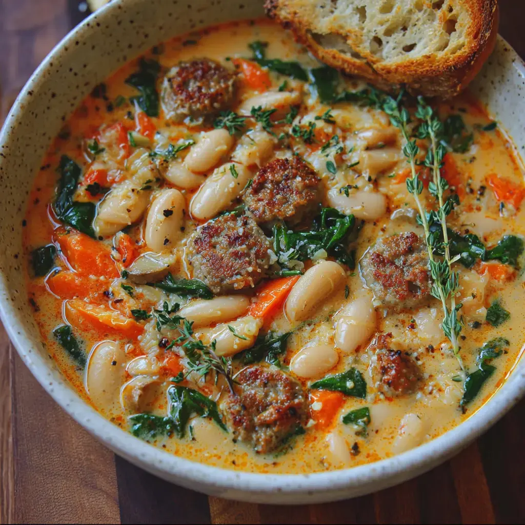 Sausage White Bean Soup Recipe