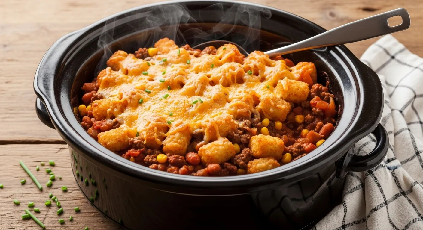 Slow Cooker Cowboy Casserole Recipe