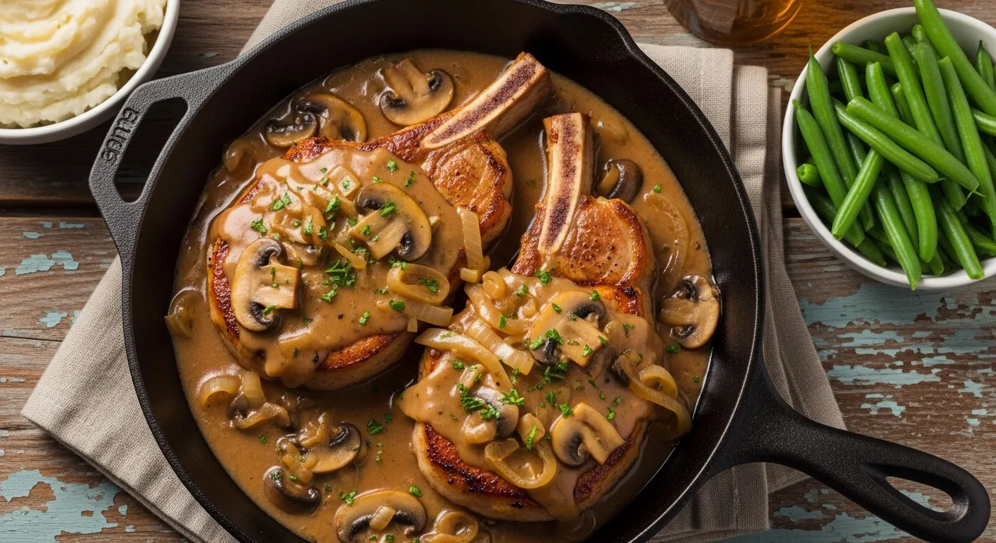 Smothered Pork Chops Recipe
