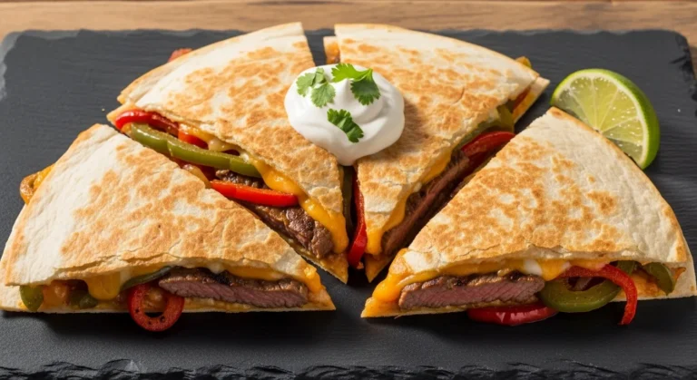 Steak Fajita Quesadillas Recipe
