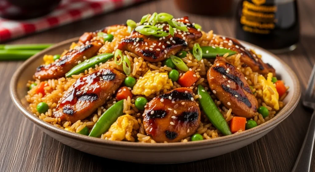 Teriyaki Chicken Fried Rice Recipe
