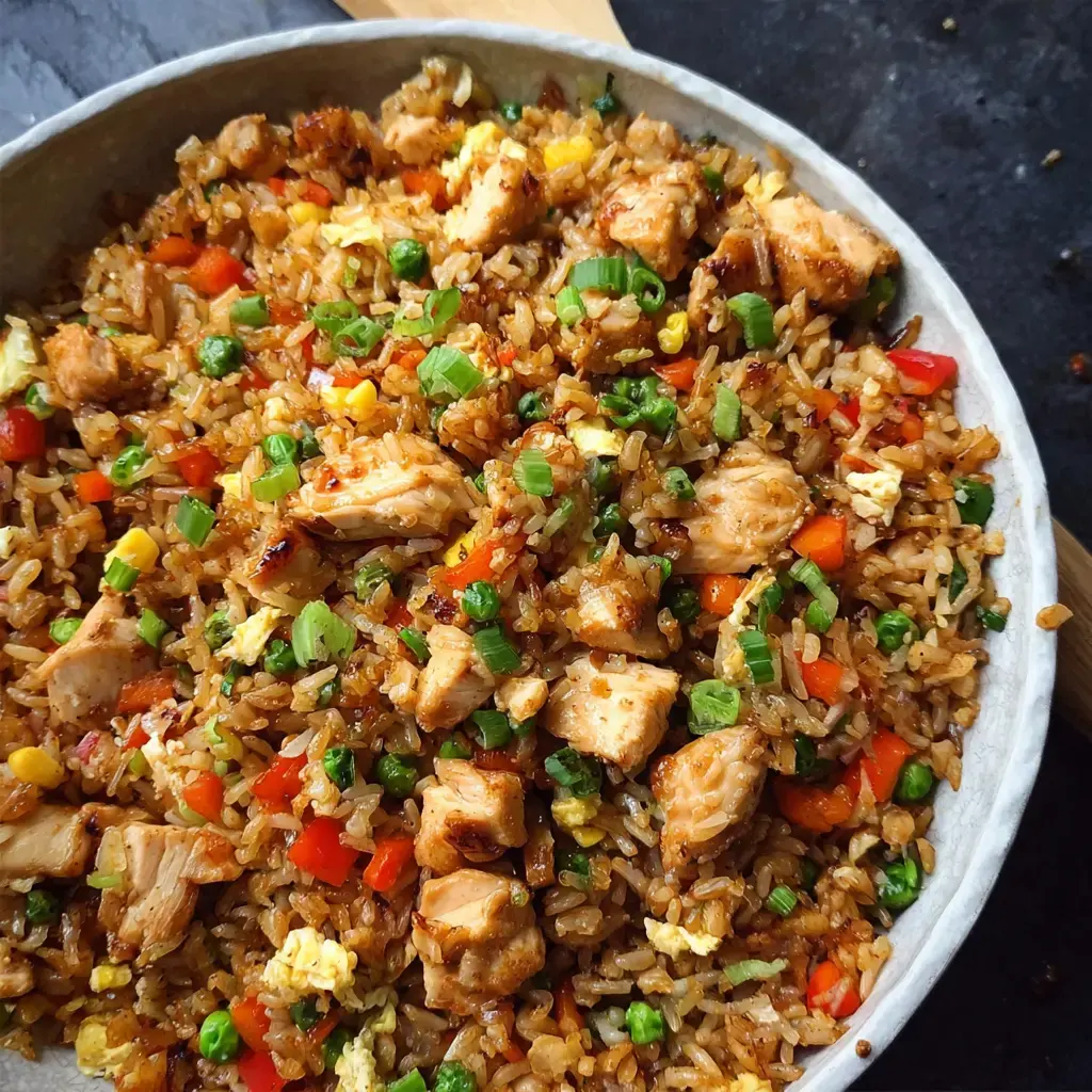 ​​​​​​​​​​​​​​Teriyaki Chicken Fried Rice Recipe in 25 Minutes
