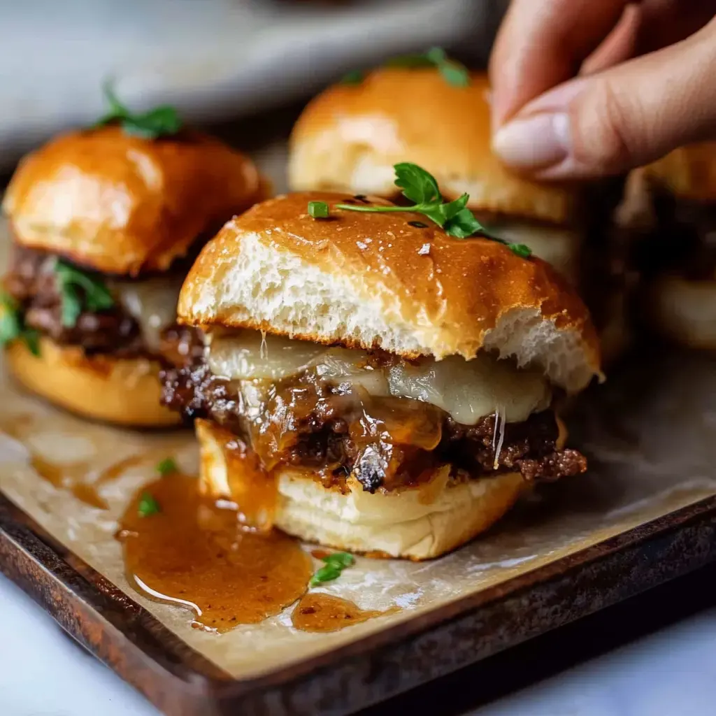 Homemade Slider French Dip Recipe