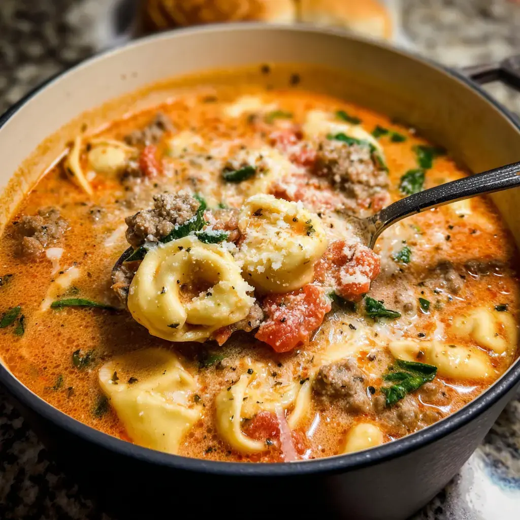 Italian Sausage Tortellini Soup Recipe