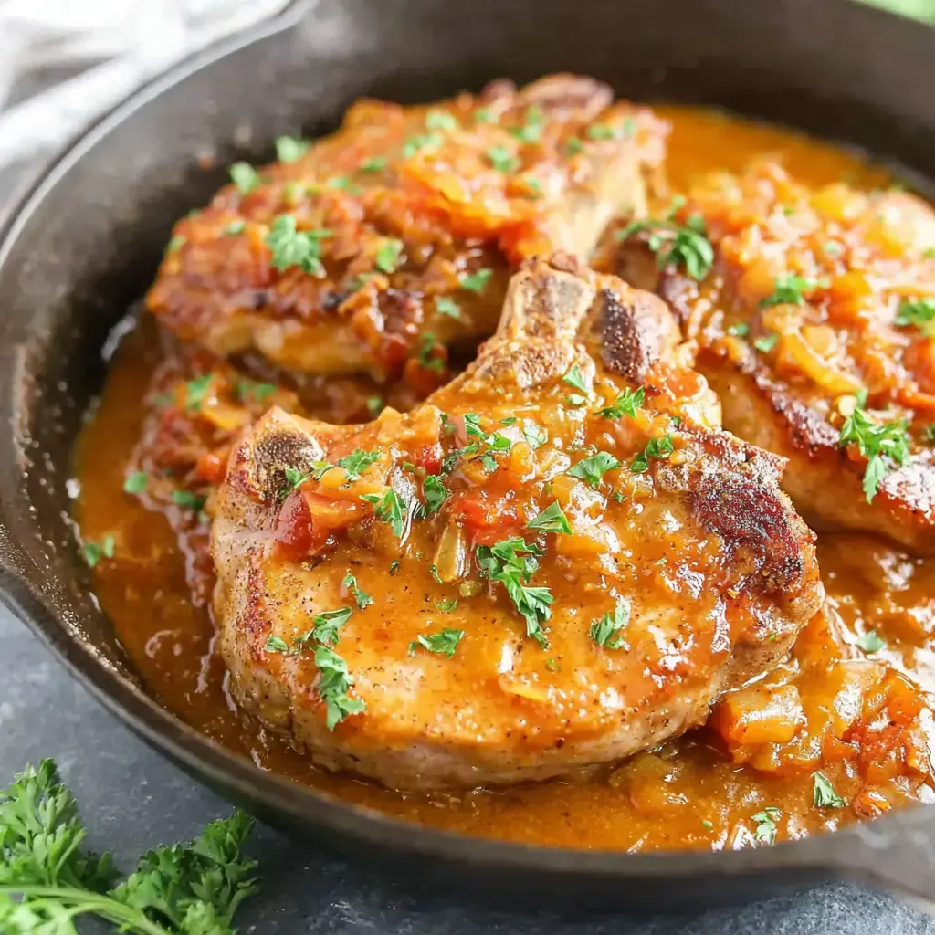 Smothered Pork Chops Recipe