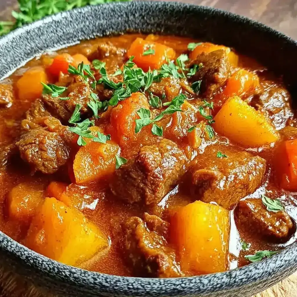 Autumn Harvest Beef Stew Recipe