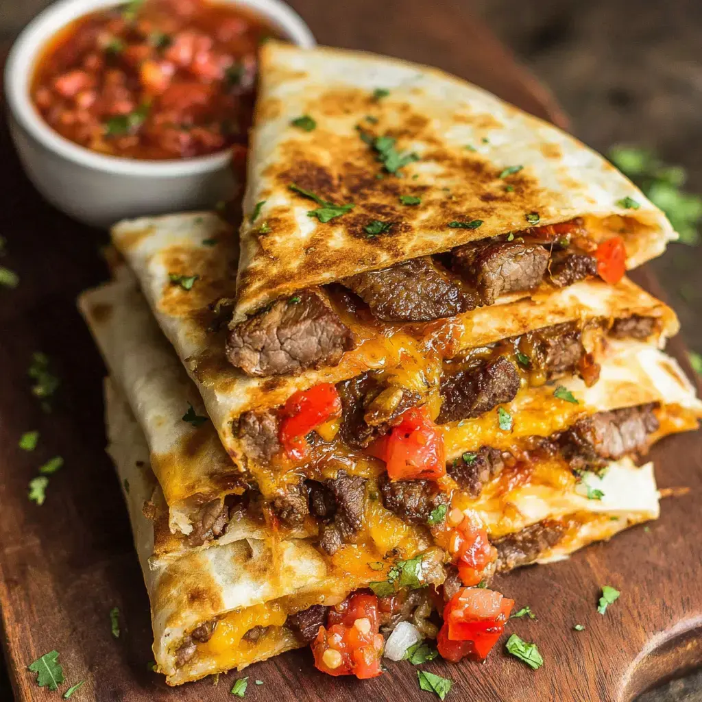 Steak Fajita Quesadillas Recipe