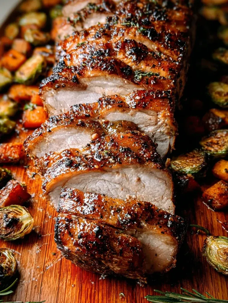 Tender and Juicy Pork Loin Roast Recipe
