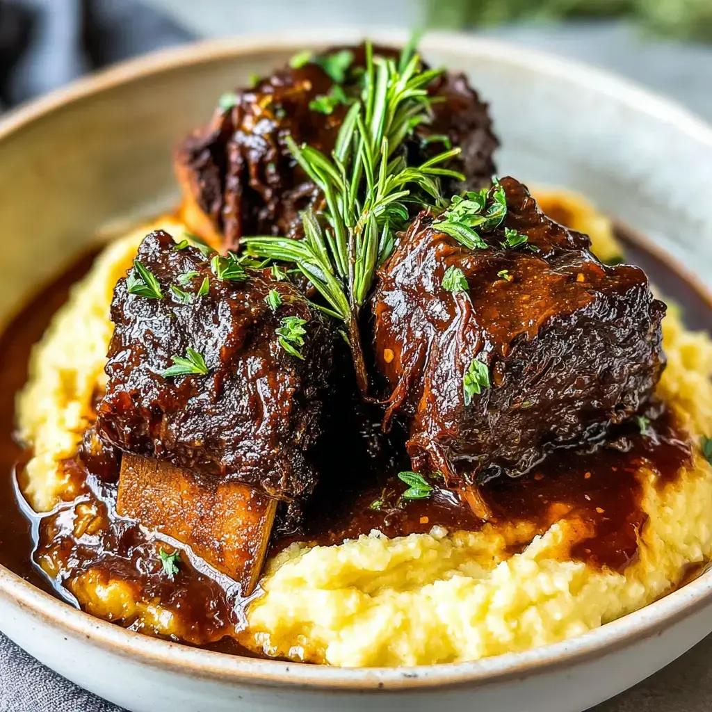 ​​​​​​​​​​​​​​Red Wine Braised Short Ribs Recipe in Dutch Oven