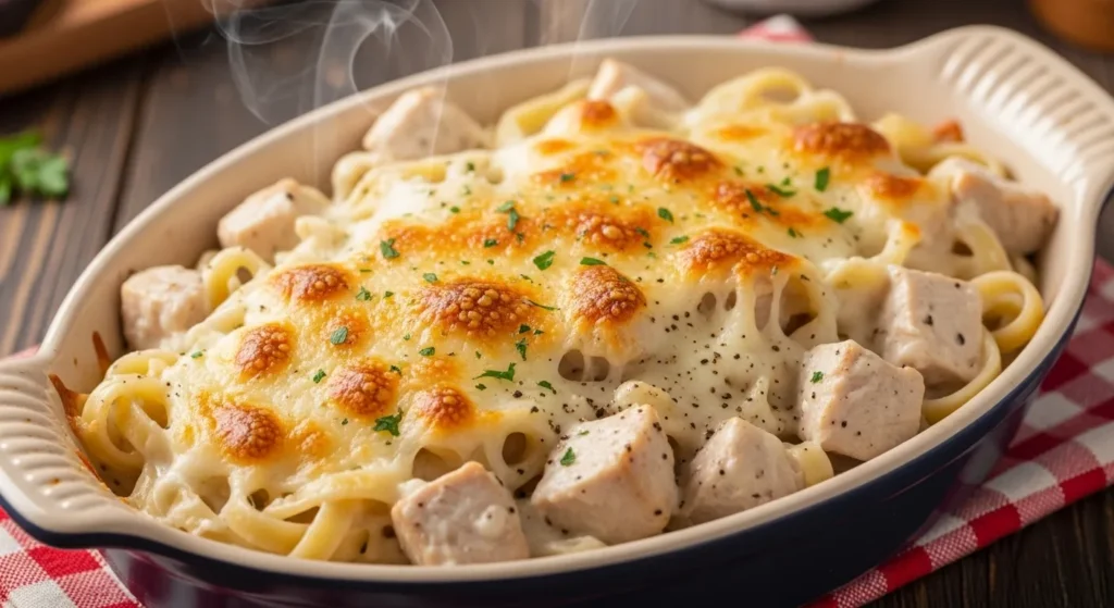 Chicken Alfredo Bake Recipe