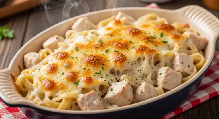 Chicken Alfredo Bake Recipe