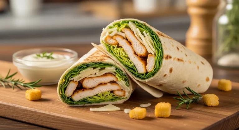Chicken Caesar Wrap Recipe