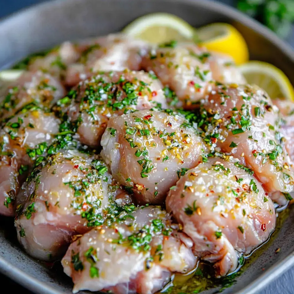 Garlic Lemon Chicken Thighs Recipe