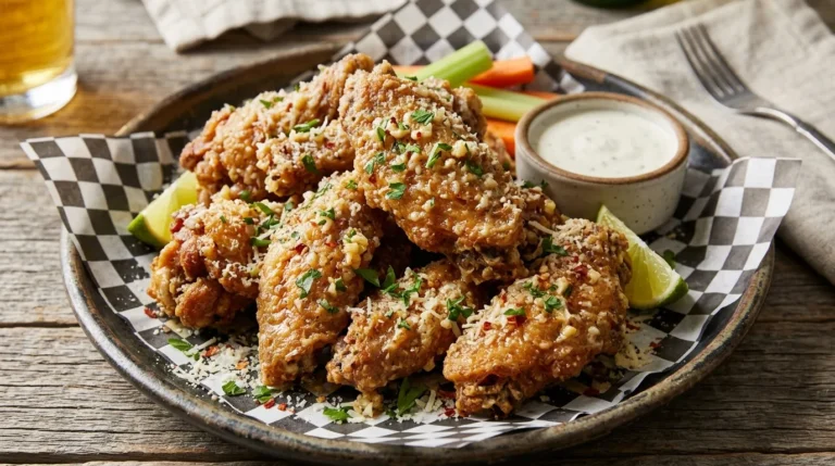 Garlic Parmesan Wings Recipe