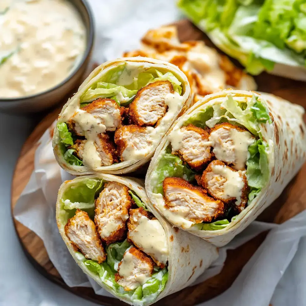 Chicken Caesar Wrap Recipe
