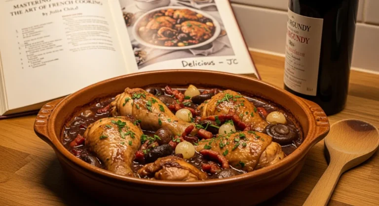 Julia Child’s Coq au Vin Recipe