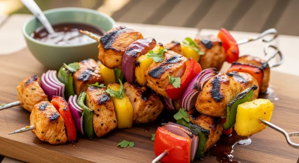 Pineapple Chicken Kabobs Recipe