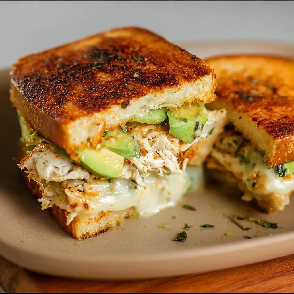 Chicken Avocado Melt Sandwich Recipe