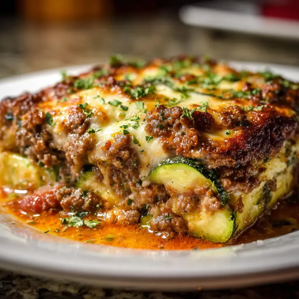 Ground Beef Zucchini Casserole Recipe