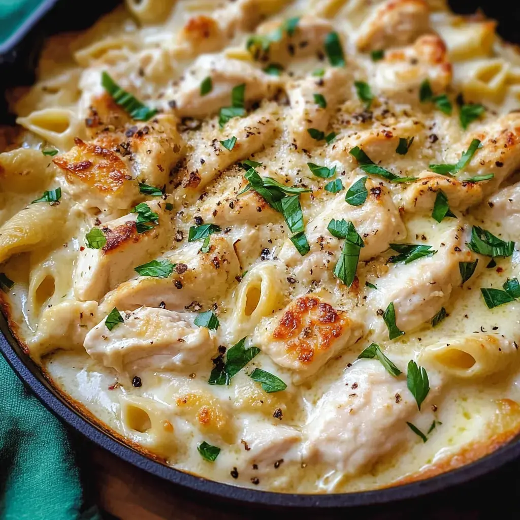 Chicken Alfredo Bake Recipe