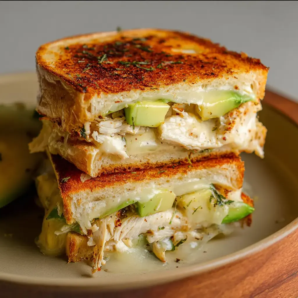 Chicken Avocado Melt Sandwich Recipe