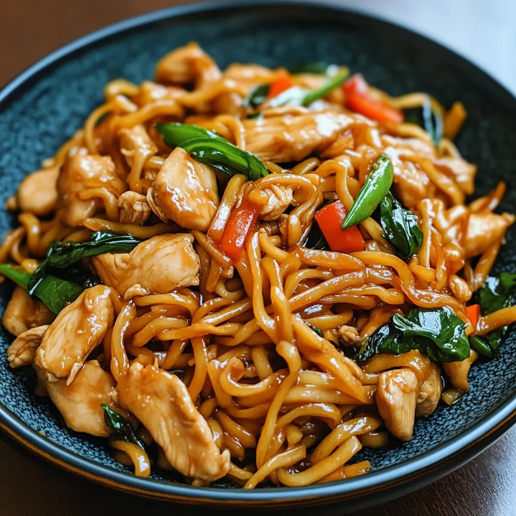 Chicken Stir Fry Noodles Recipe