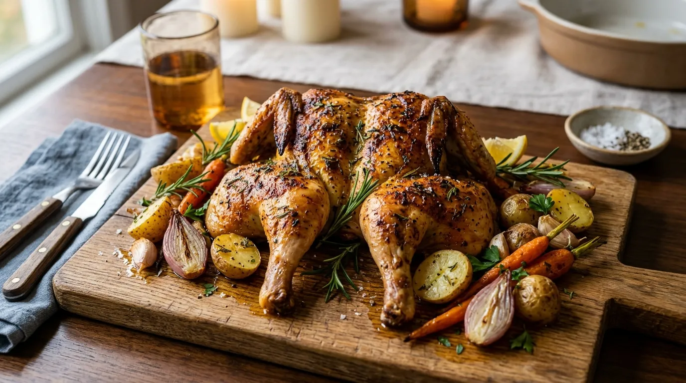 Spatchcock Chicken Recipe