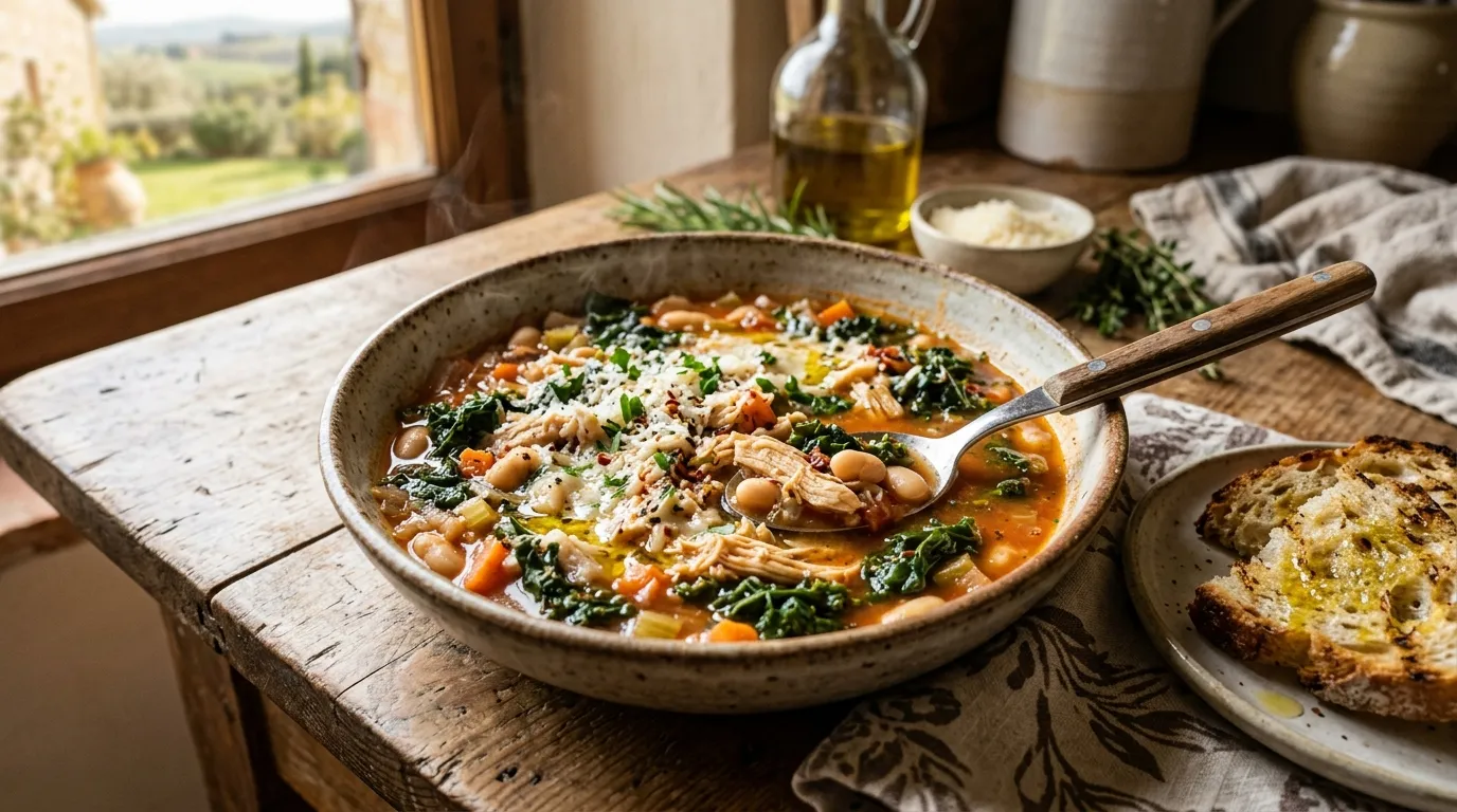 Tuscan Chicken Soup Recipe