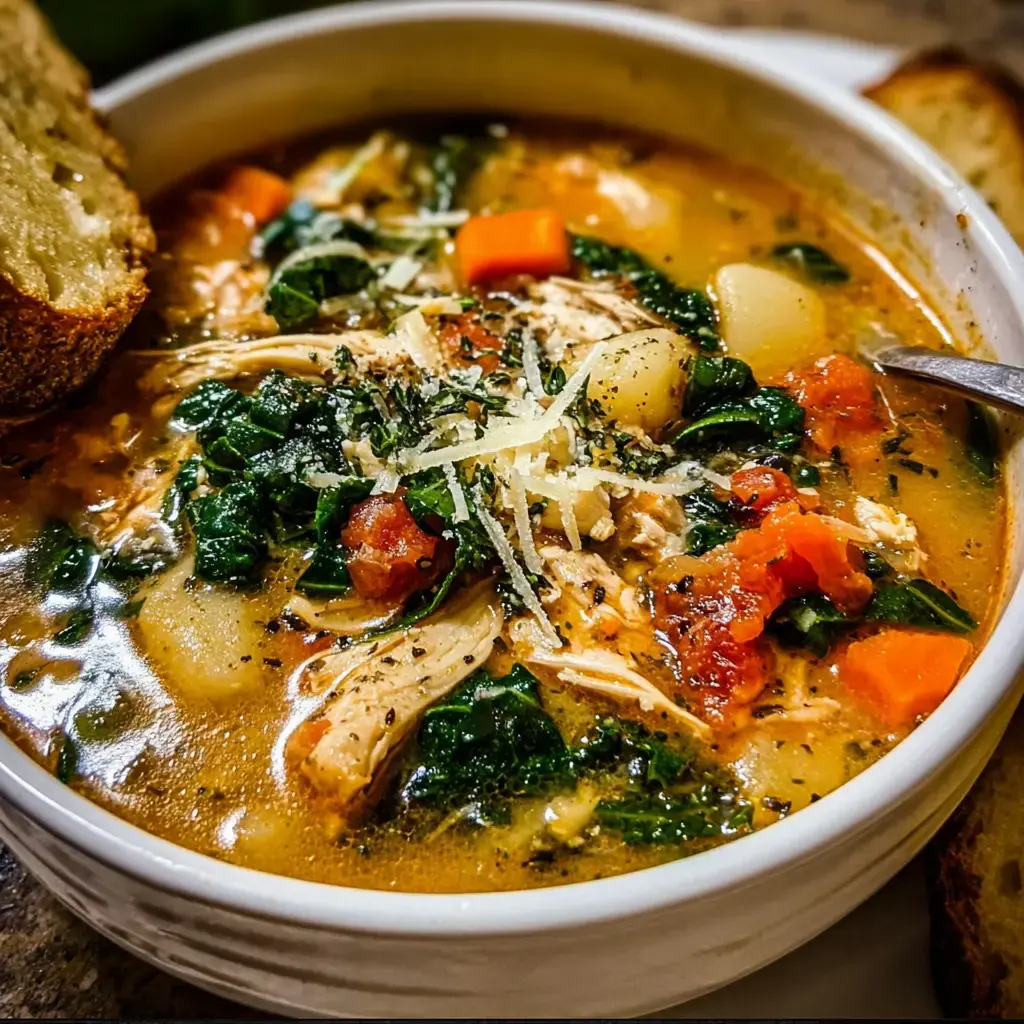 Tuscan Chicken Soup Recipe