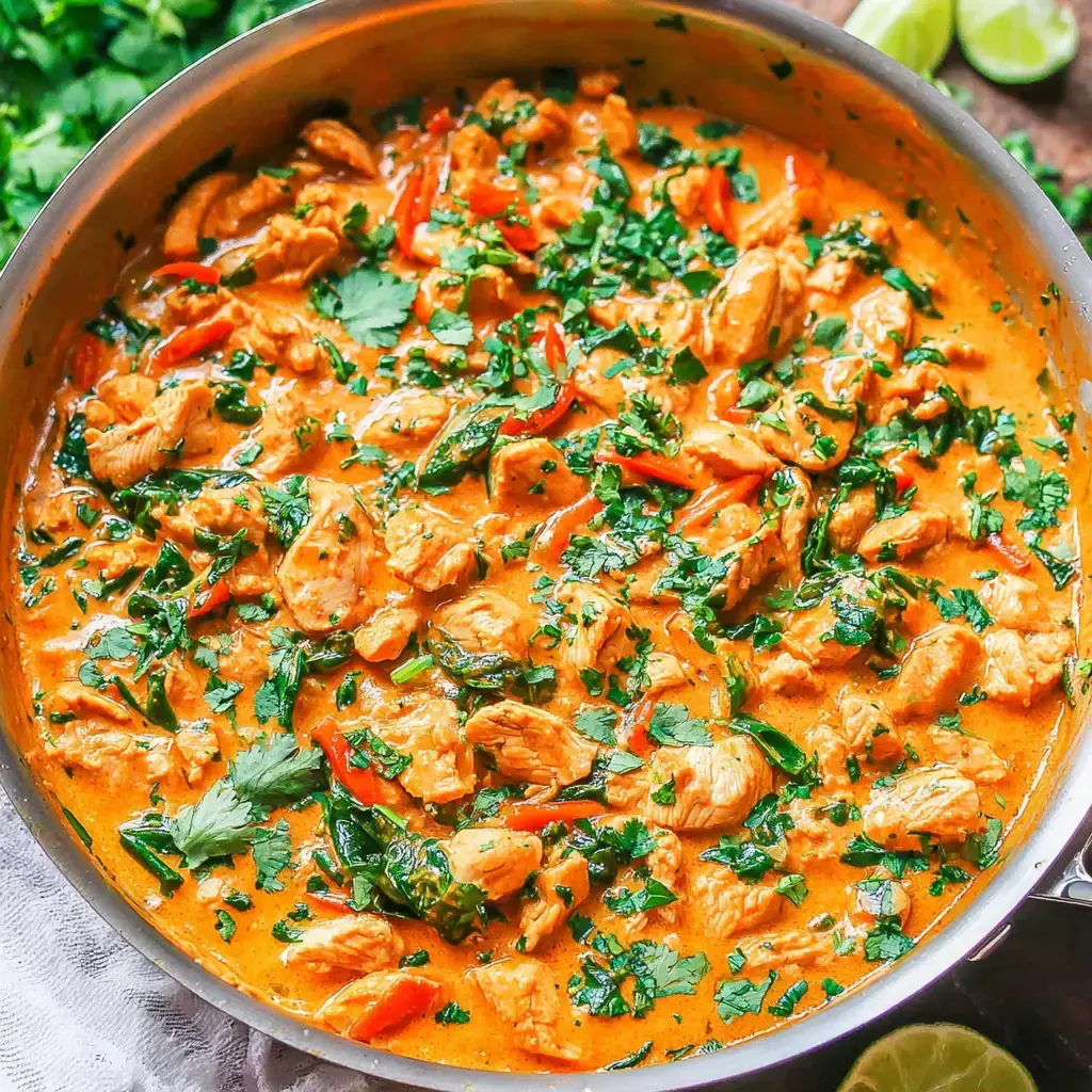 Thai Chicken Coconut Curry Recipe