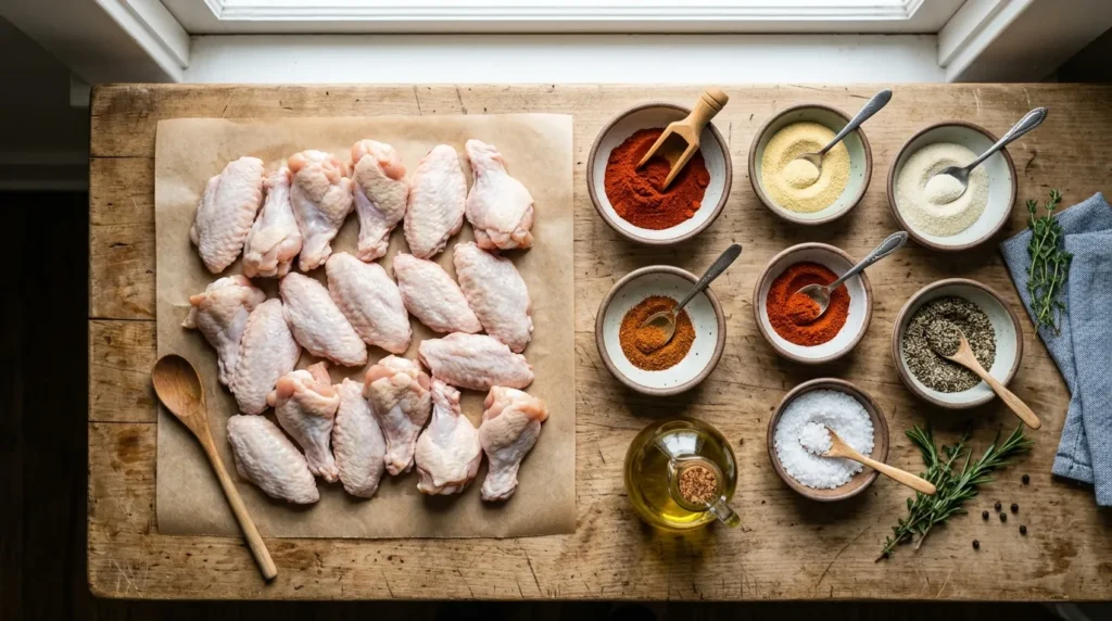 Dry Rub Chicken Wings Recipe