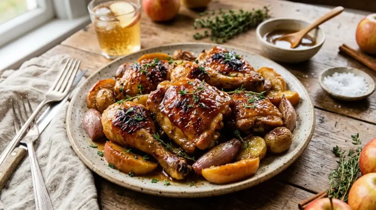 Apple Cider Glazed Chicken Recipe
