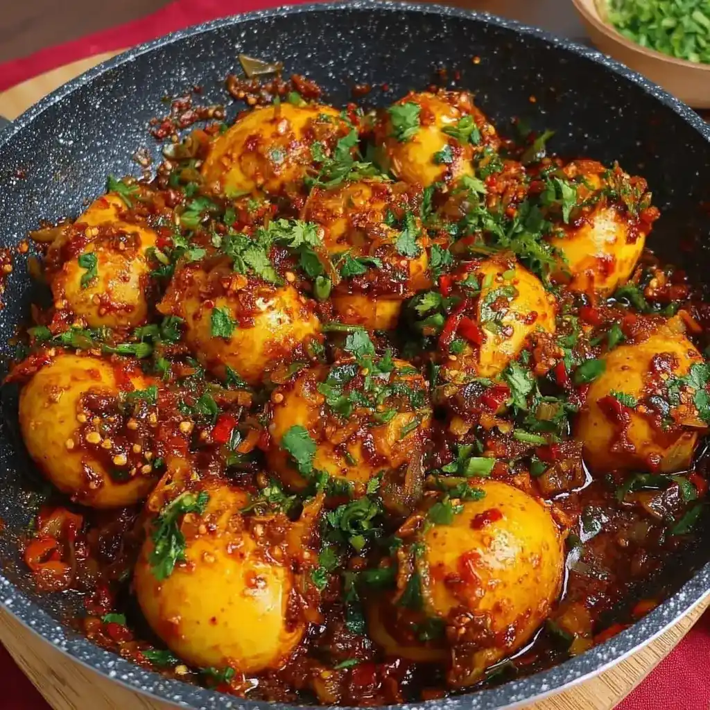 Spicy Gochujang Eggs Recipe