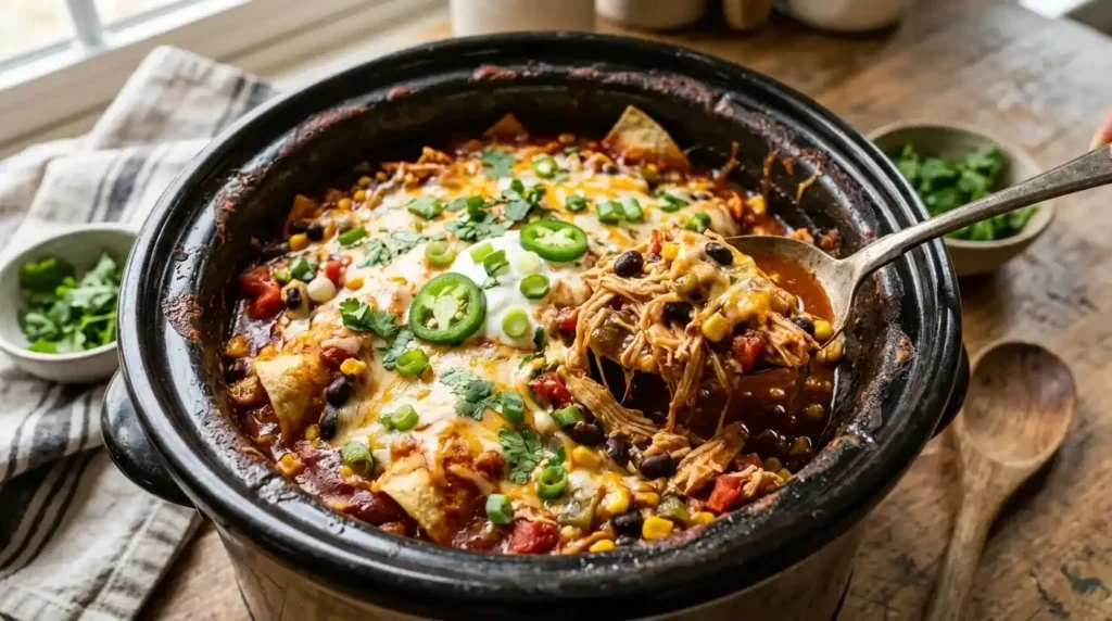 Chicken Enchilada Crock Pot Meal Recipe