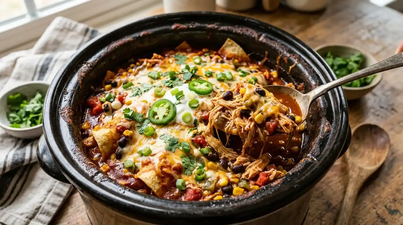 Chicken Enchilada Crock Pot Meal Recipe