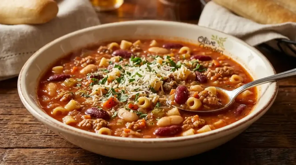 Olive Garden Pasta e Fagioli Recipe